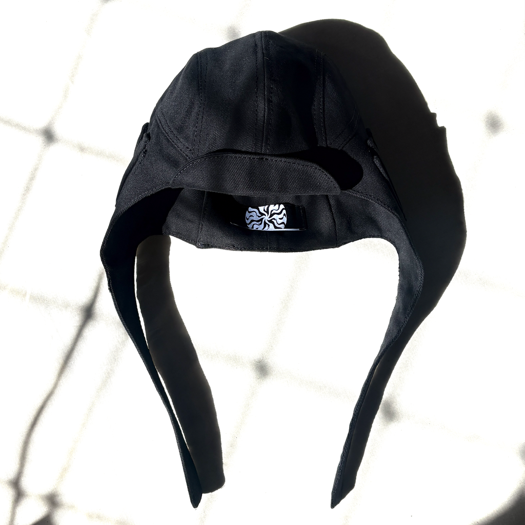 Flight Cap - Black Drill