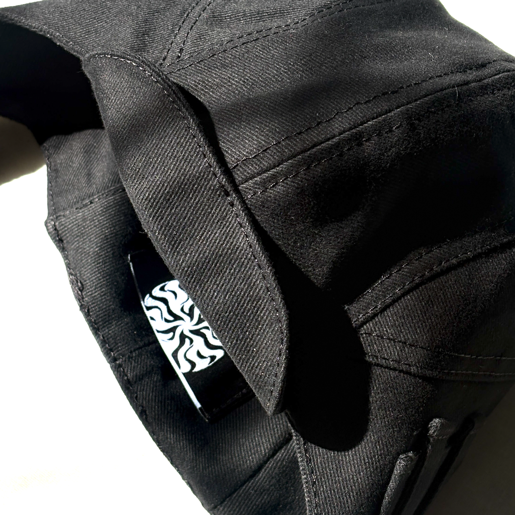 Flight Cap - Black Drill