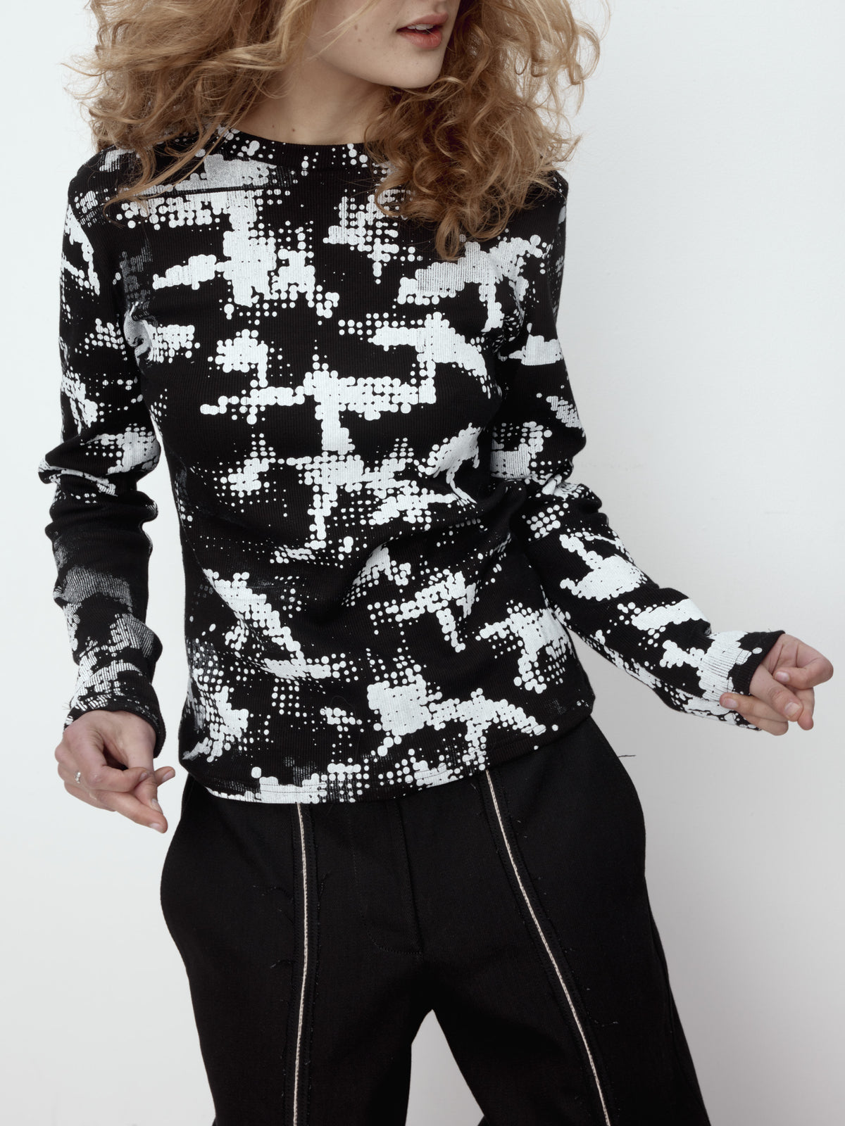 Flock Long Sleeve (Black)