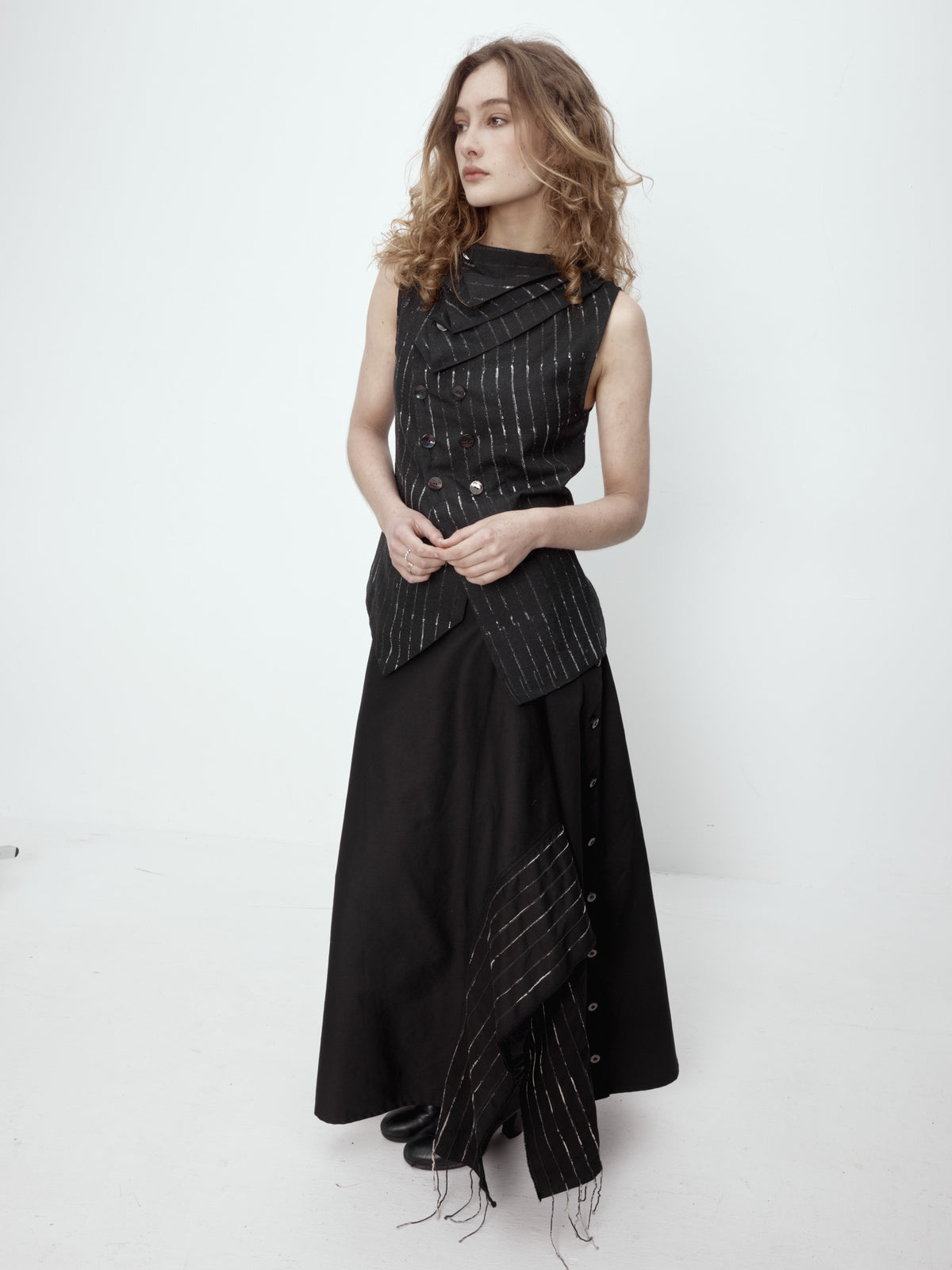 Pleat Vest