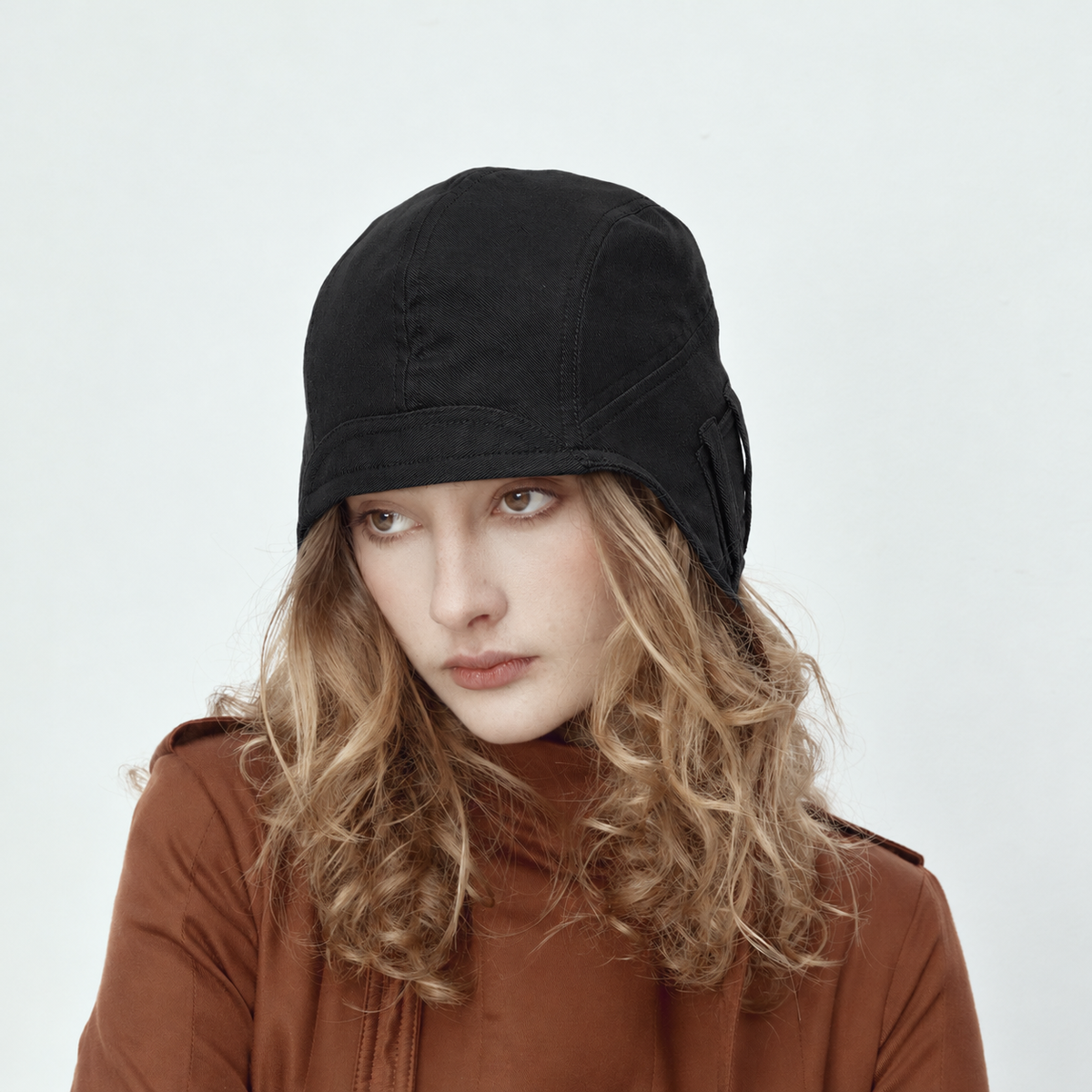 Flight Cap - Black Drill
