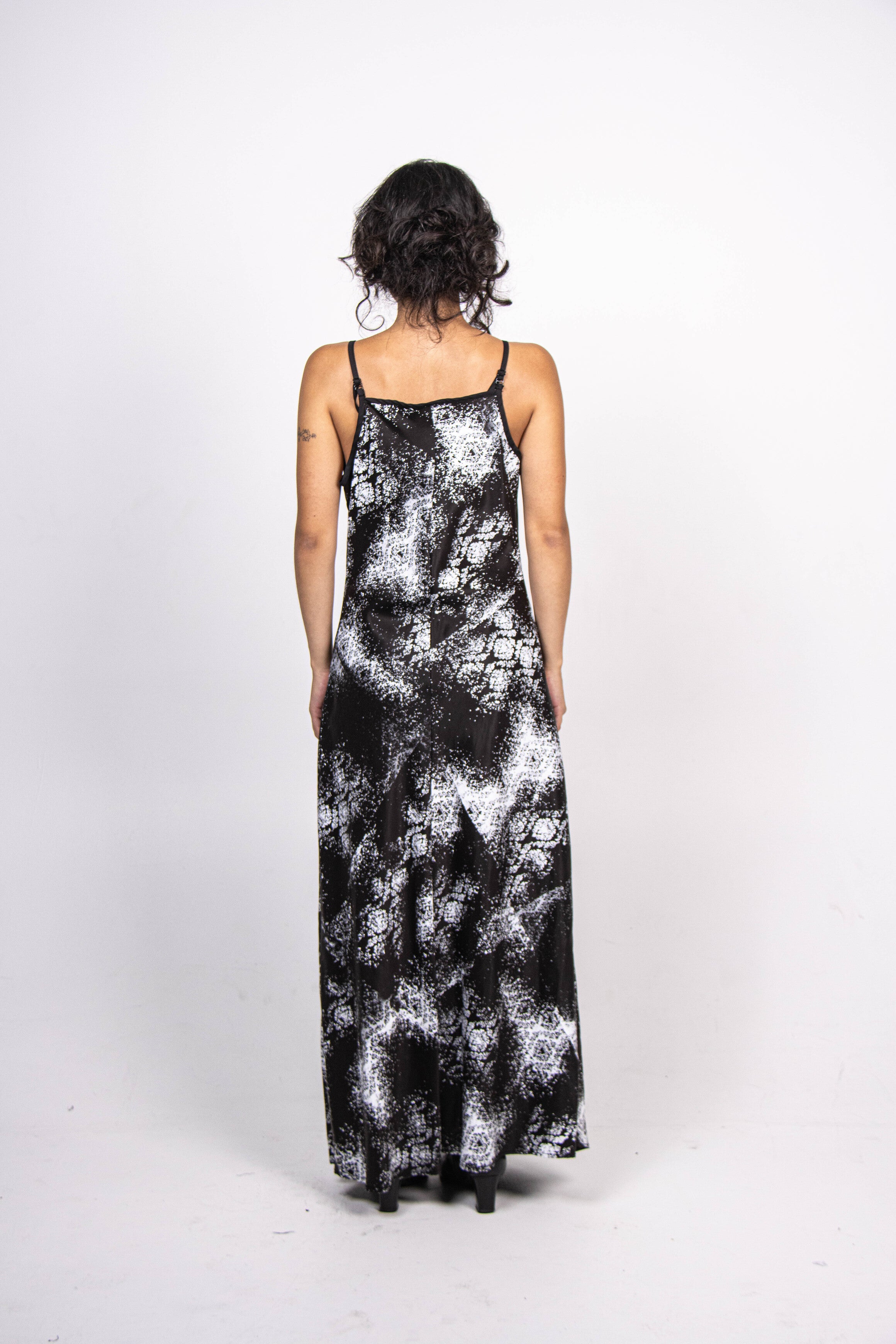 Damask Slip Dress