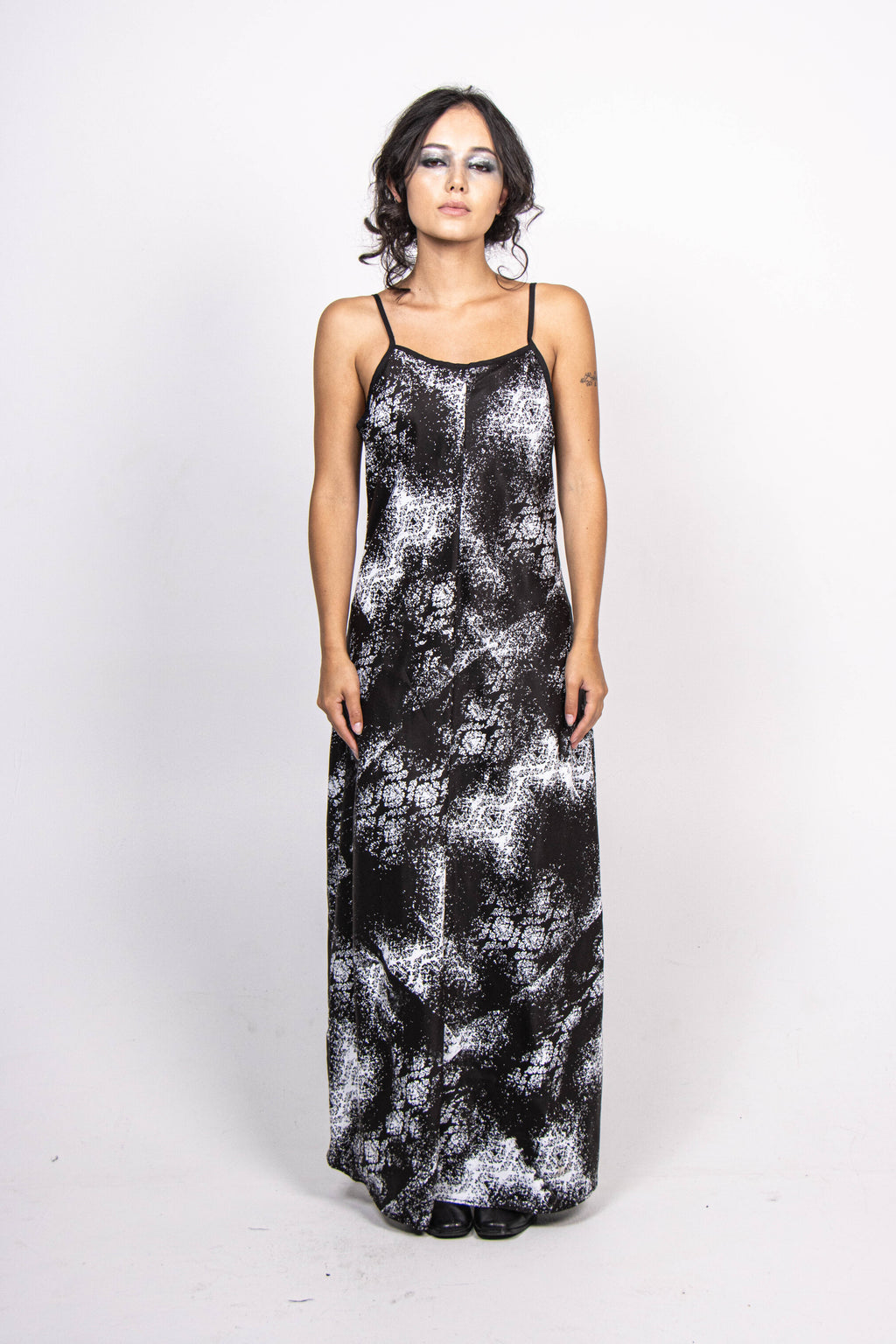 Damask Slip Dress