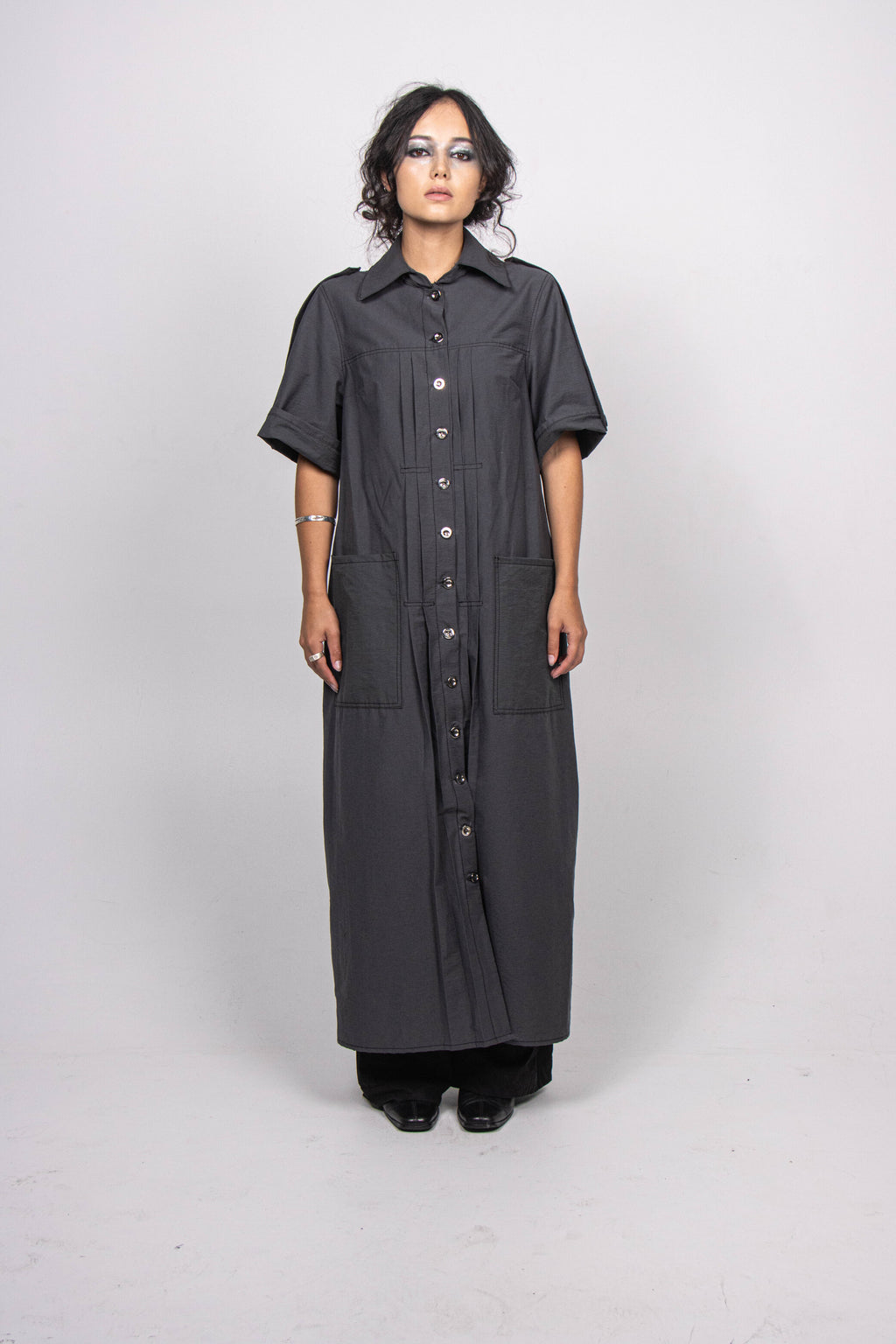 Welder Shirt Dress