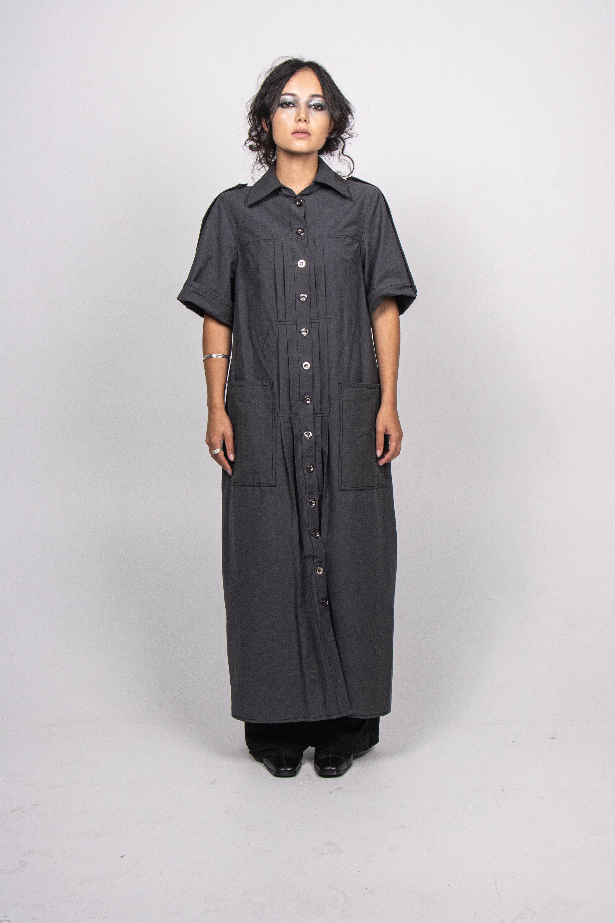 Welder Shirt Dress