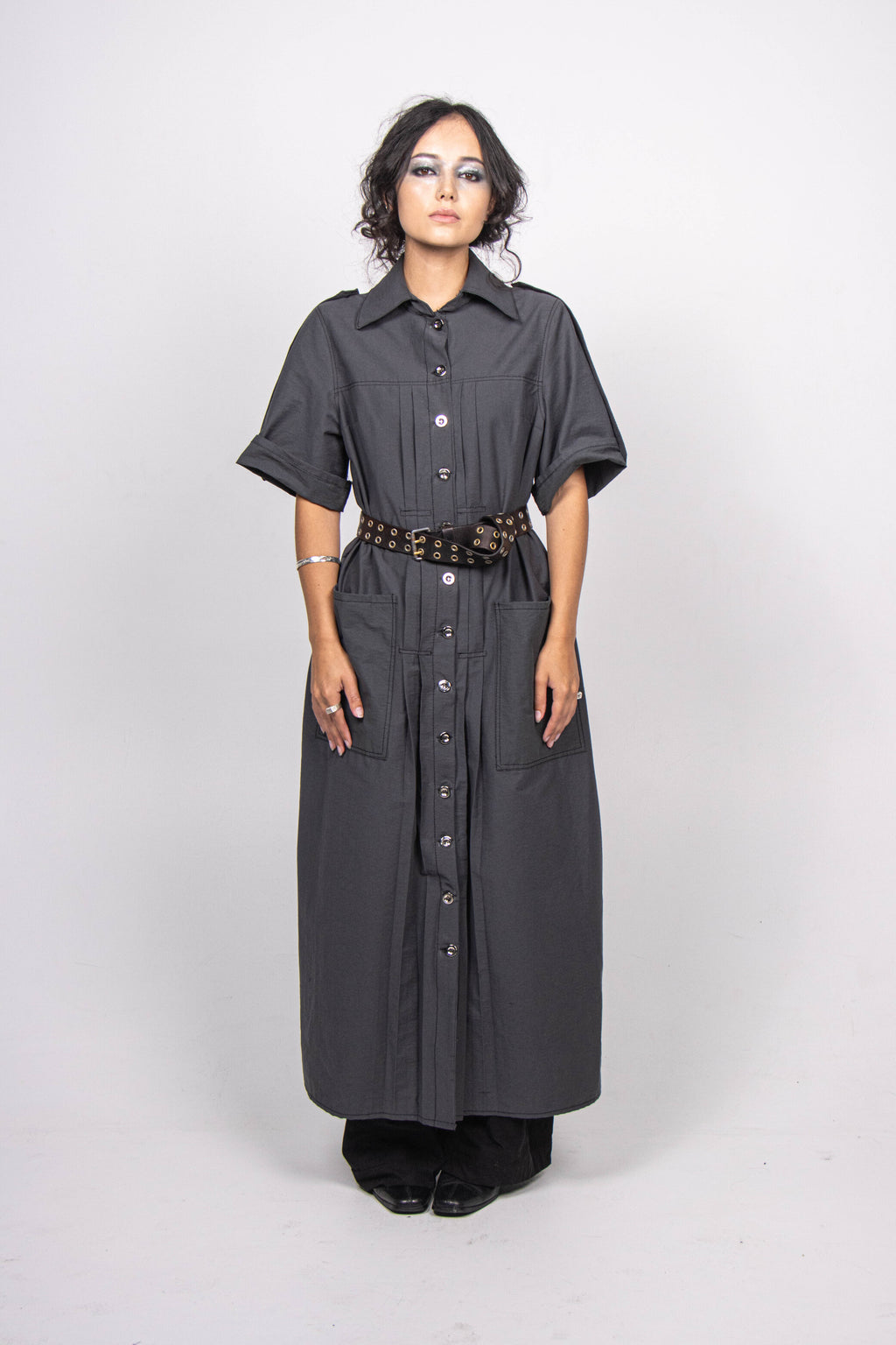 Welder Shirt Dress