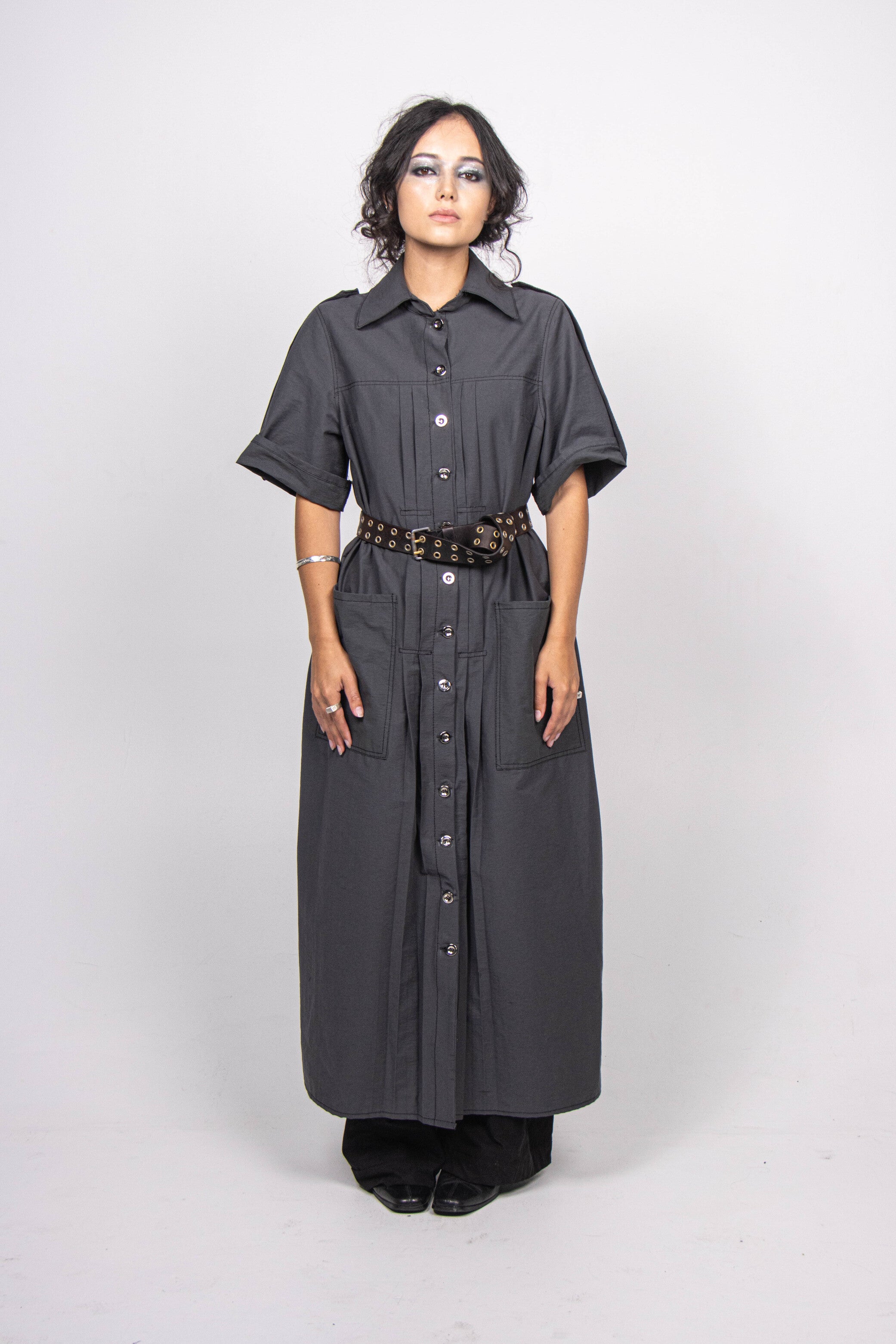Welder Shirt Dress